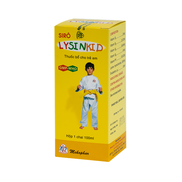 Siro lysinkid mekophar (c/100ml)