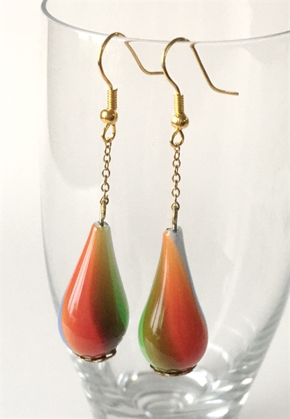 Hoa tai thủy tinh Nhật bình hoa