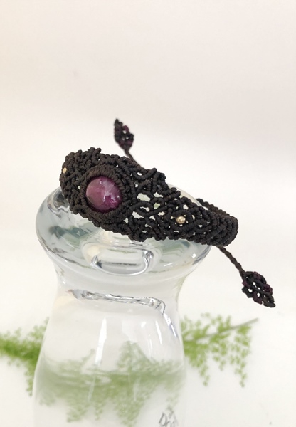 Lắc tay macrame Ruby đẹp