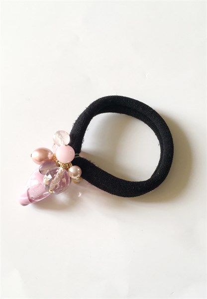 Cột tóc Mix pha lê và hạt Czech