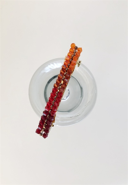 Kẹp tóc mái pha lê size L