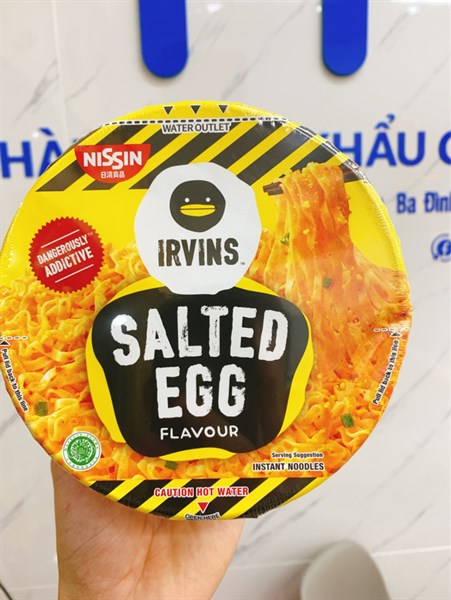 Mỳ Trứng Muối Irvins Singapo 100gr