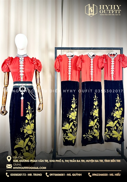 TRANG PHỤC DÂN TỘC THÁI ĐỎ