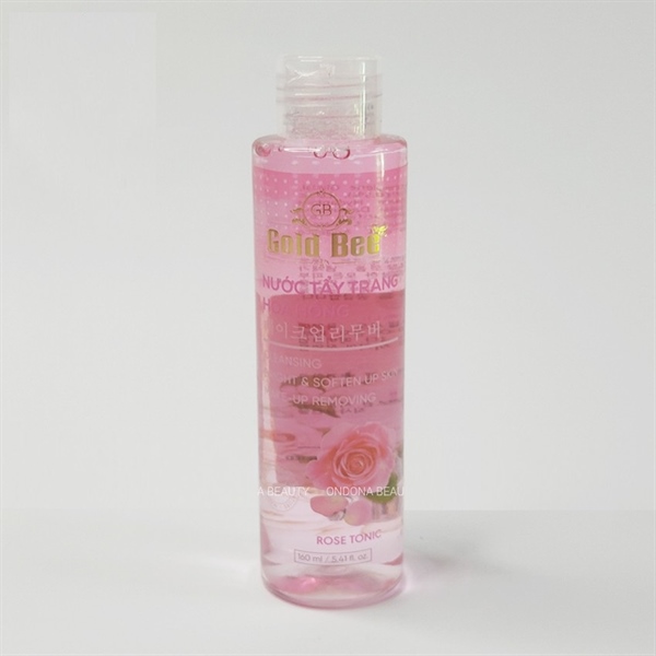 Nước tẩy trang Gold Bee #Hoa Hồng 150ml