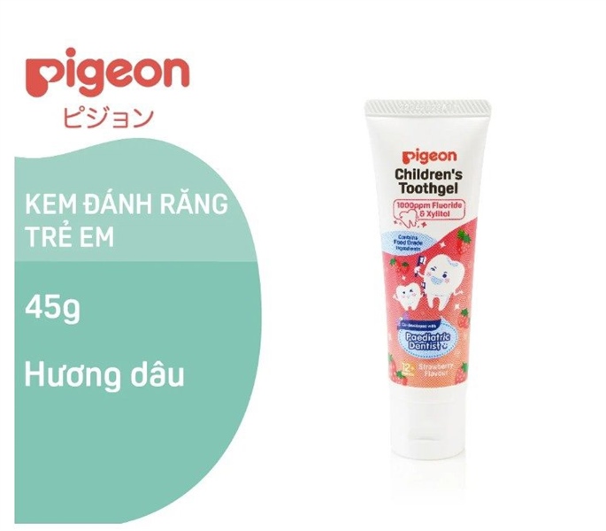 Kem đánh răng trẻ em Pigeon