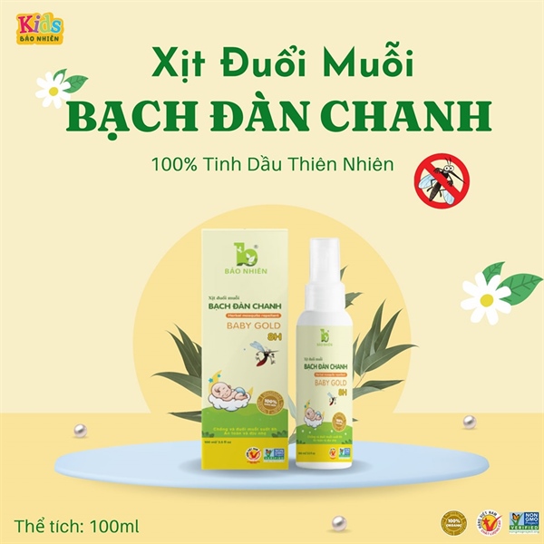 Xịt đuổi muỗi Bạch Đàn Chanh - 100ml