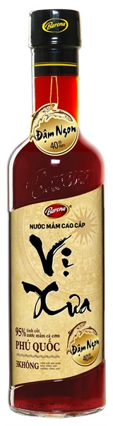 Nước Mắm Cao Cấp Vị Xưa 40 Độ - Phú Quốc (500ml) 4c/t