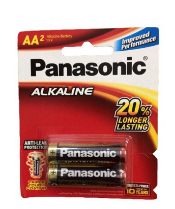 Pin Panasonic 2A ALK LR6T- Vỉ 2 viên - loại tốt