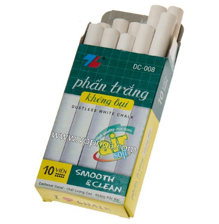 Phấn không bụi TLong-DC008-Trắng