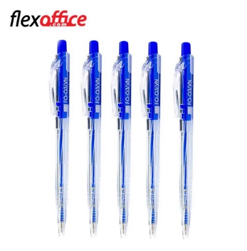 Bút bi flexoffice-FO03-xanh