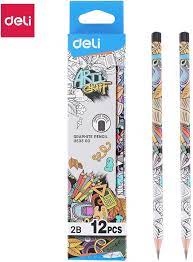 Bút chì gỗ Deli U533-2B (1/12)