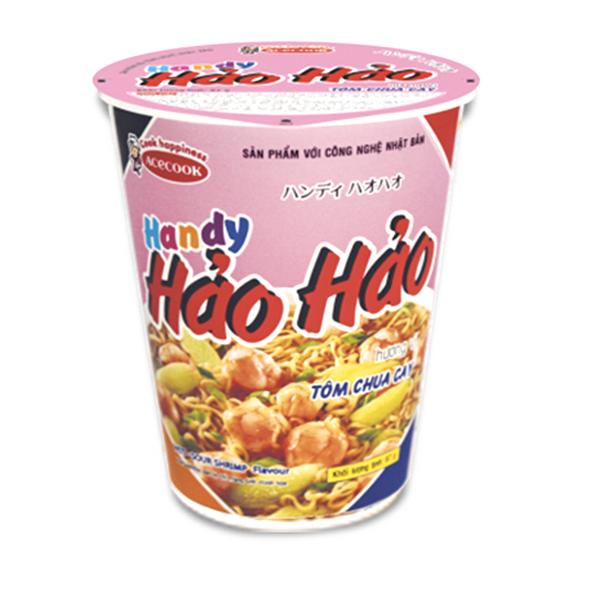 Mì ly tôm hảo hảo chua cay 75g