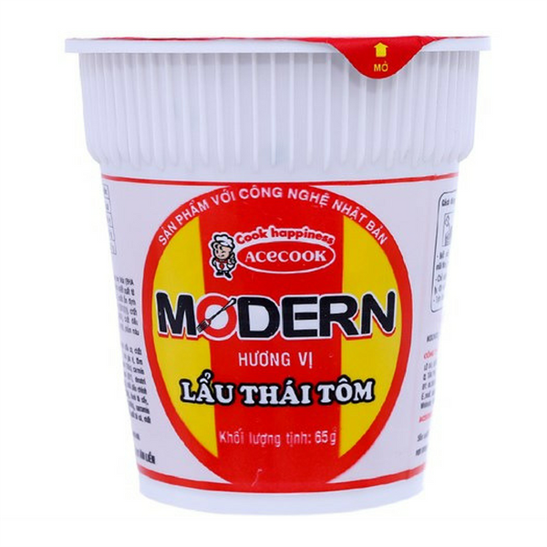 Mì Ly Modern Vị Lẩu Thái Tôm Acecook 65GR