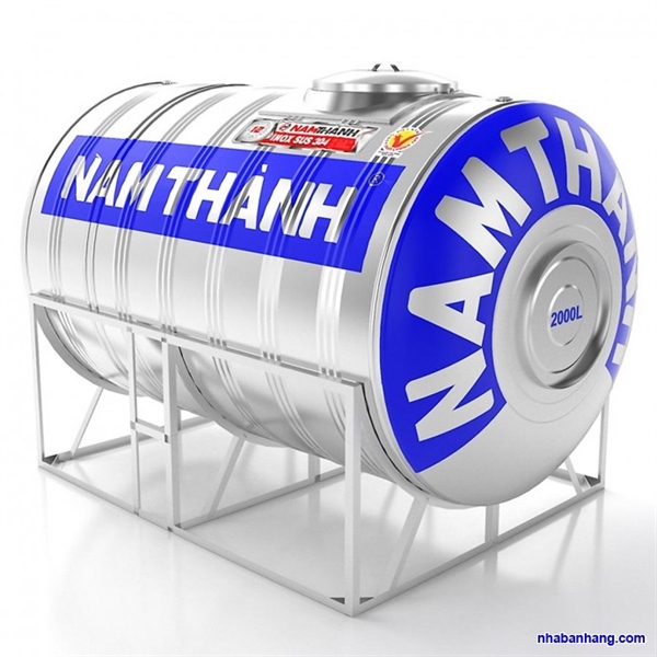 BỒN INOX 1000L NẰM NAM THÀNH