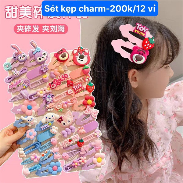 Sét kẹp charm-200/12vỉ