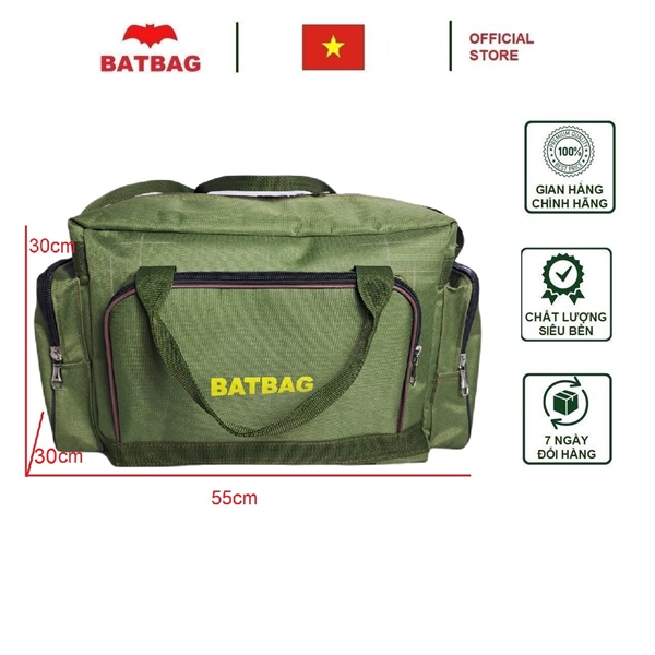 Túi đựng dụng cụ sửa chữa, túi đồ nghề, túi thợ điện Batbag DXL55B 55x22x30cm