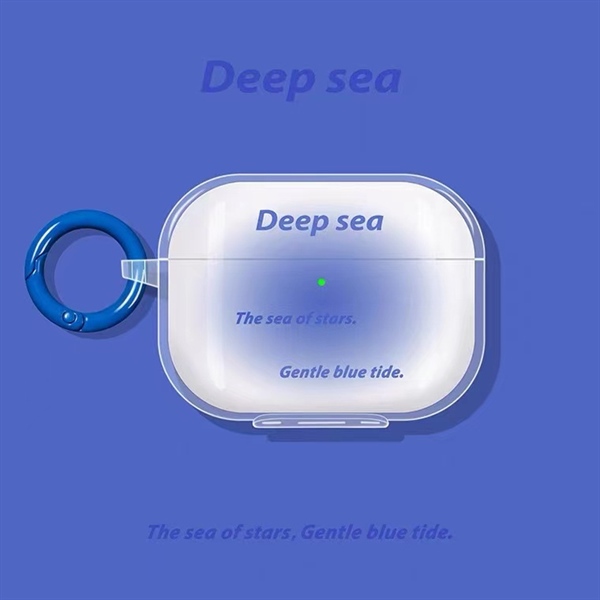 CASE Airpod Xanh Deep Sea - 3