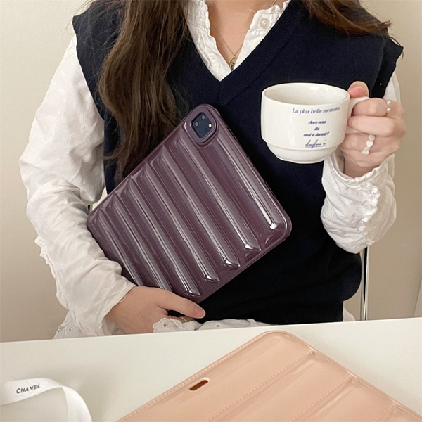 CASE ipad 10.5inch trần phao tím trong đậm