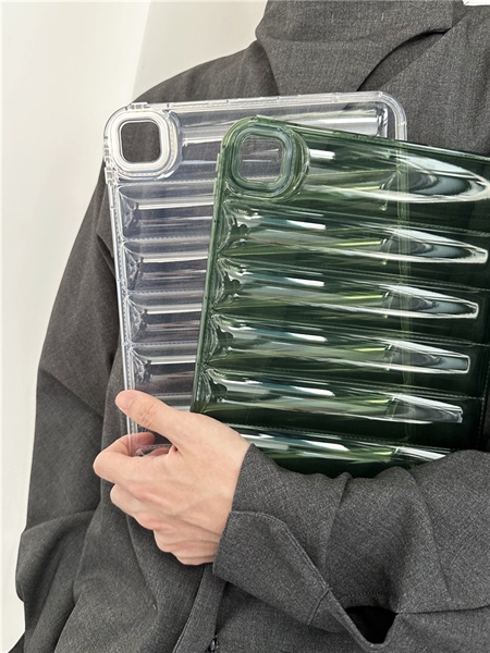 CASE ipad 10.5inch trần phao xanh lá trong