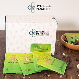 Trà HYGIE & PANACEE Gừng Chanh Sả 24 gói x 5g 125k