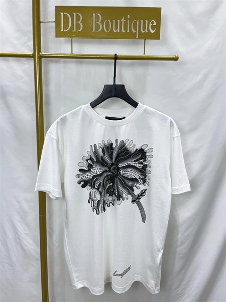 LV x YK Psychedelic Flower Regular T-Shirt