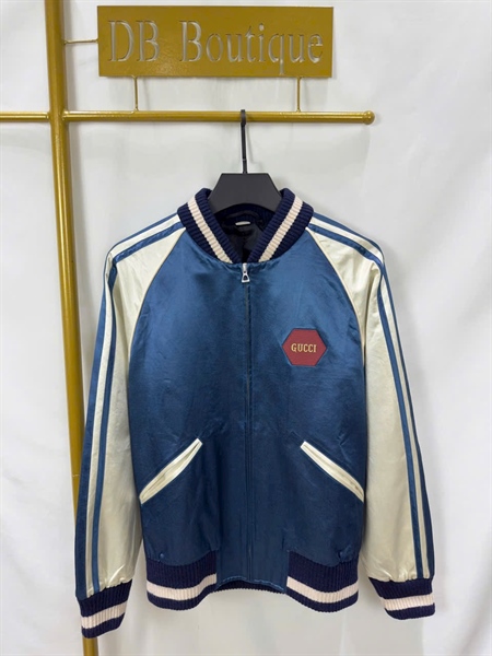 100 DUCHESSE JACKET IN BLUE GUCCI