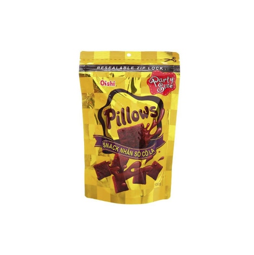 Oishi snack Pillows nhân socola 85g - Snack