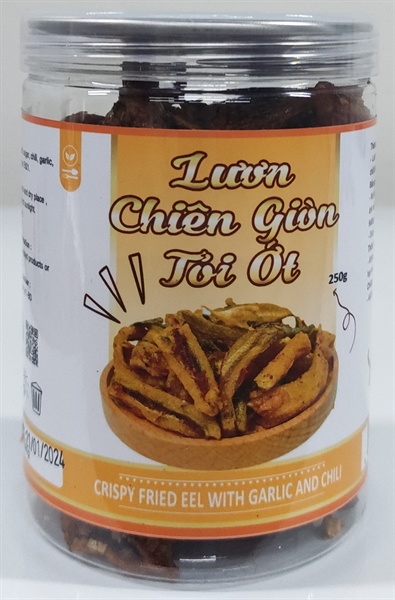 TP 3 miền xanh lươn chiên giòn 250g - Crispy fried eel
