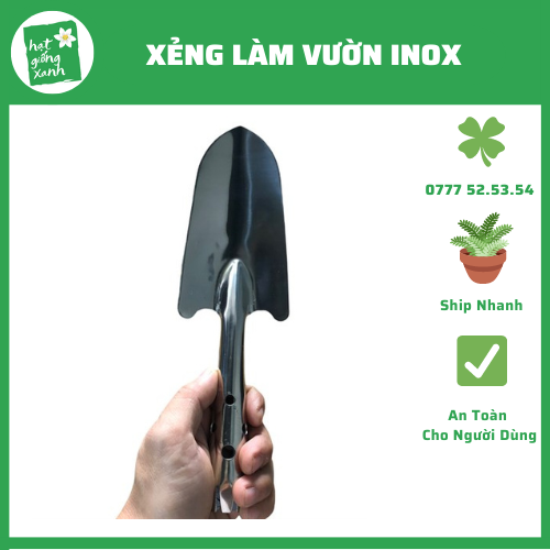 Xẻng Inox Cầm Tay