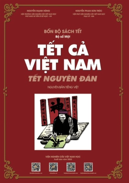 Bốn bộ sách tết - bộ số một - Tết cả Việt nam Tết nguyên đán -490-TP