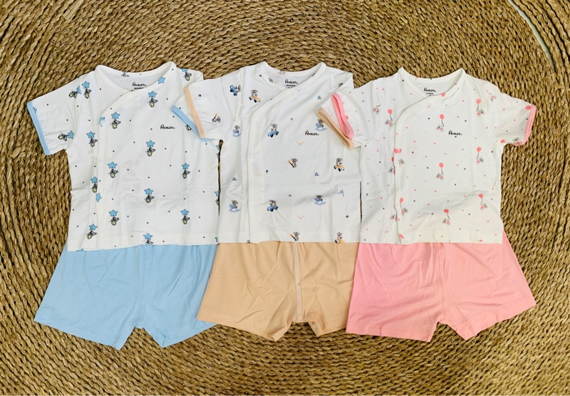 Avaler Bộ cộc CL họa tiết - Xám xe