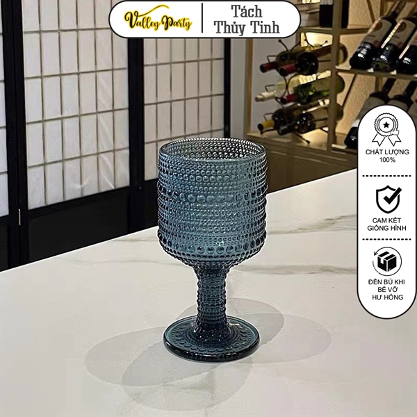 Ly Thủy Tinh Vintage -