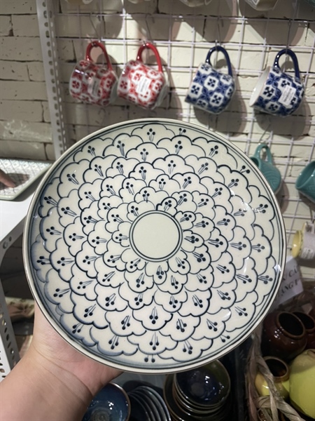 Đĩa tròn 19 BÈO XANH LÁ