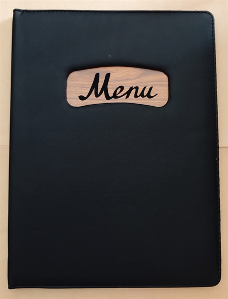 MENU DA A4 CHỮ CHÌM HN