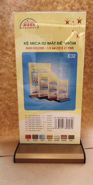 BẢNG MENU ĐẾ ĐỒNG A4/3