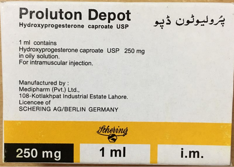 Proluton Depot 250mg - Hydroxyprogesterone (H*3ống) - Germany