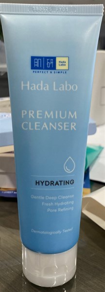 Sữa rửa mặt dưỡng ẩm cao cấp (Hada Labo Premium cleanser hydrating) 100g - Rohto/VN