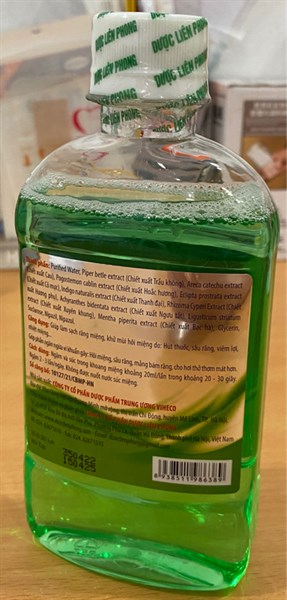 Nước súc miệng trầu cau LP 260ml - Viheco 2