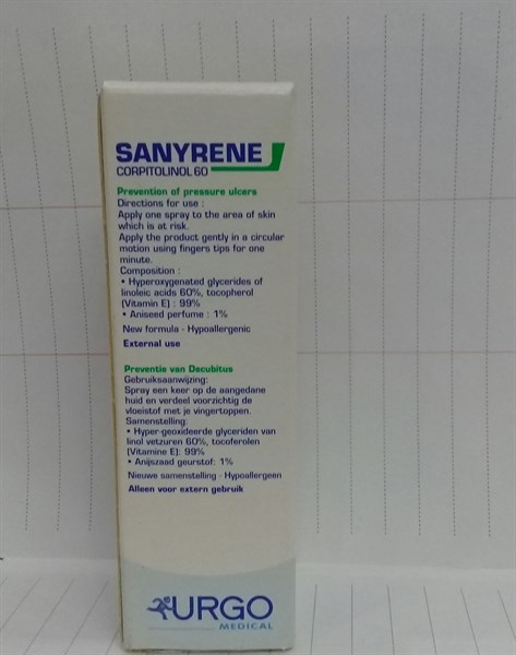 Urgo xịt loét (Sanyrene 20ml) - Urgo/Pháp