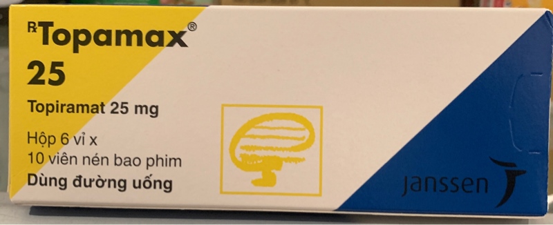 Topamax 25mg (H*6vỉ*10viên) - Thụy Sỹ