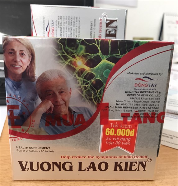 Vương lão kiện (H*2lọ*90viên) (Combo mua 2 lọ tặng 1 hộp 3 vỉ) - NPP Đông Tây