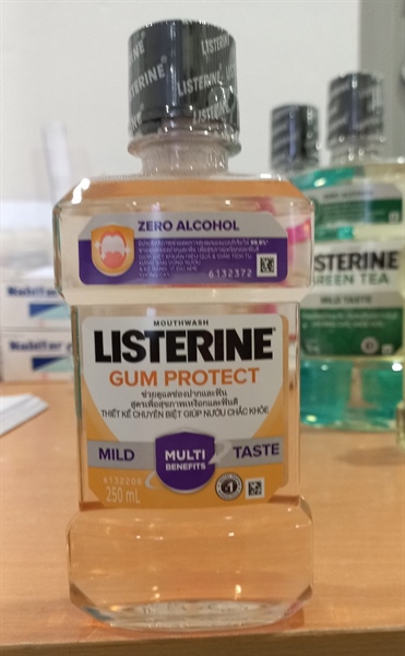 Nước súc miệng Listerine Green tea + Gum Protect 250ml (Kiện 24 chai) - Thái Lan 3