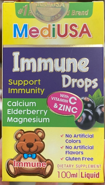 Immune Drops 100ml (Tăng cường đề kháng, miễn dịch) - MediUSA 2