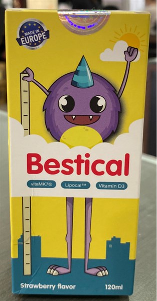 Bestical 120ml (Bổ sung canxi, D3, K2) - Slovenia