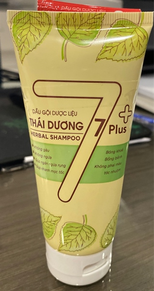 Dầu gội dược liệu TD7 Plus 50g + Tặng 2 gói dầu gội TD3 hoa sen - Thái Dương