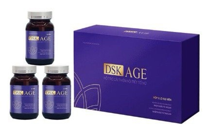 DSK AGE (Hỗ trợ cải thiện nội tiết tố nữ) (Hộp 3 lọ x 15 viên) - Vshine