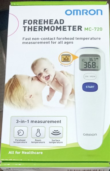 Nhiệt kế đo trán MC 720 - Omron