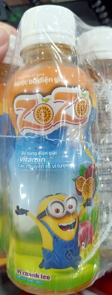 Zozo chanh leo (Bù nước) (Cọc*6chai*250ml) - Quốc Gia