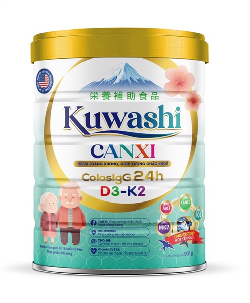Kuwashi Canxi 900g (bổ sung Canxi, sp cho người từ 18 tuổi trở lên) - Capital Milk/VN