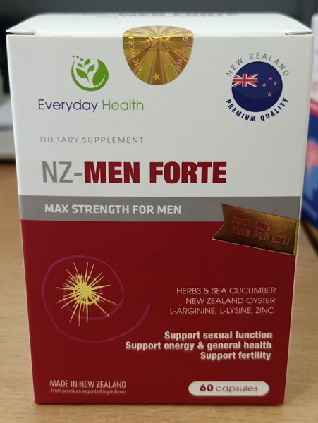 NZ - Men Forte (Lọ*60viên) ( Bổ thận tăng cường sinh lực nam) - New Zealand